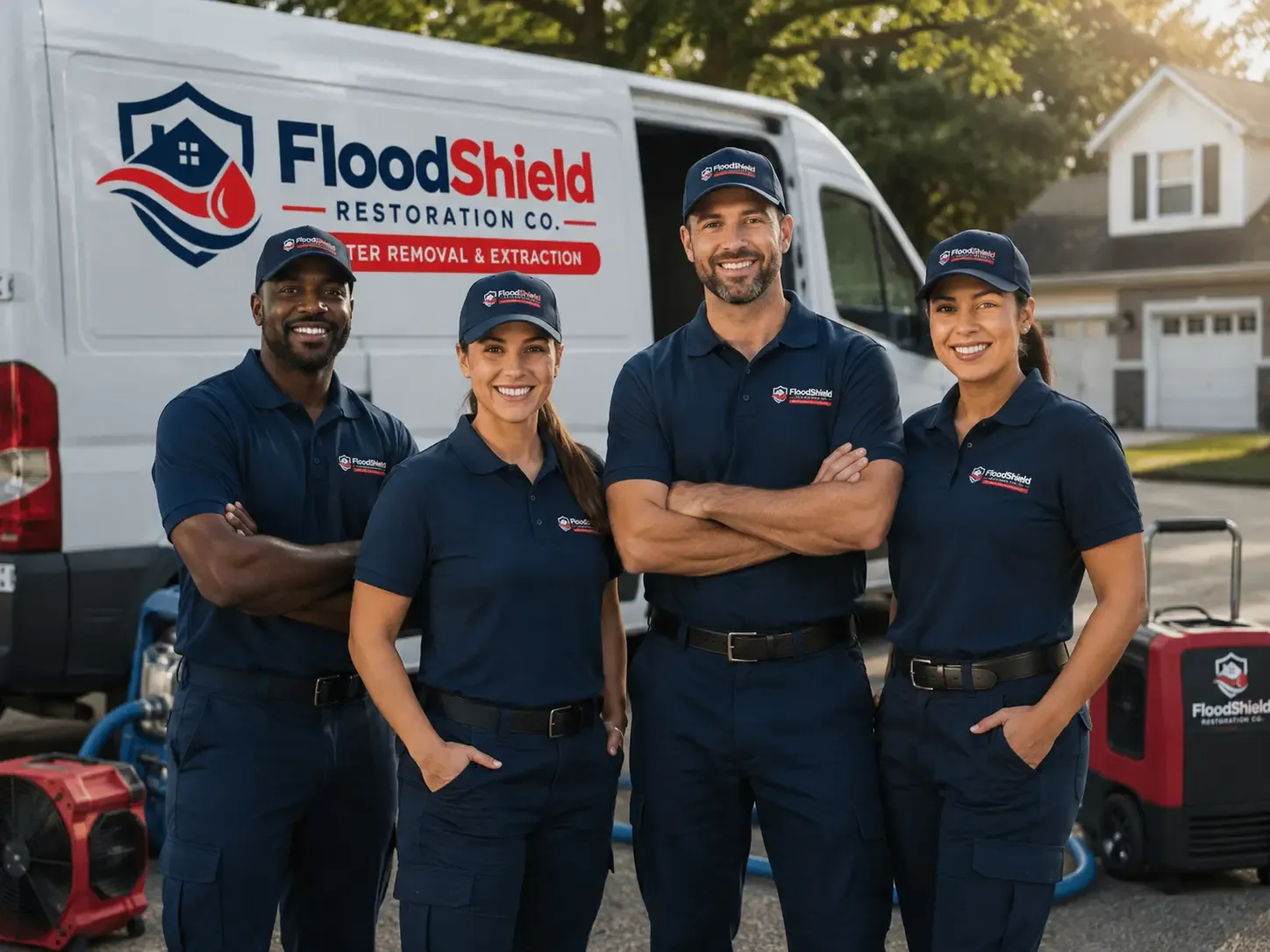 Flood Damage Restoration company in Fenwick, WV